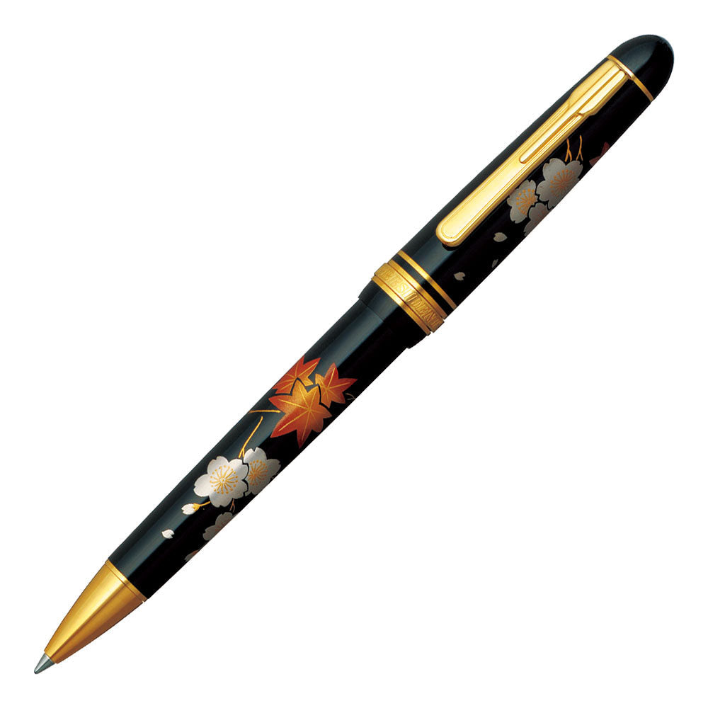 プレジデント 加賀平蒔絵ボールペン　春秋